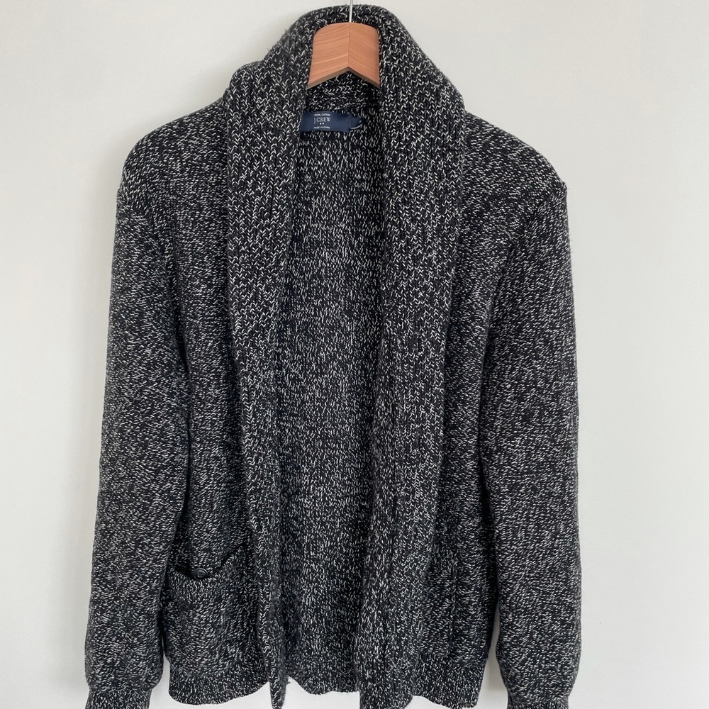 Jcrew shawl cardigan 100% cotton
